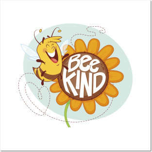 Bee Kind! Posters and Art